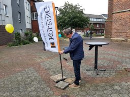 Ballongrüße nach Familiengottesdienst (Fotos: Ulrike Klumpe / Kolpingsfamilie Dinklage)