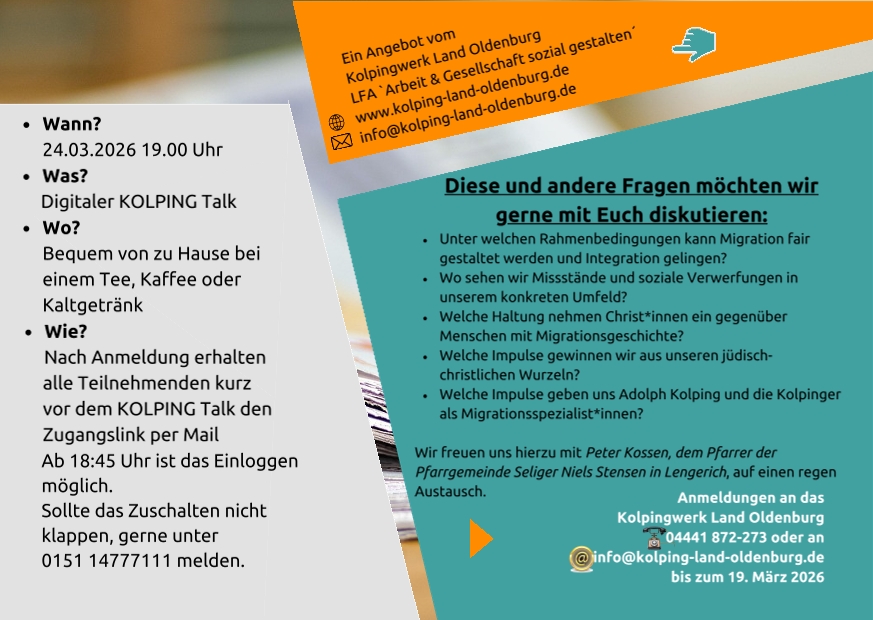 20260324   Eine gute Stunde mit Peter Kossen Infoflyer 2